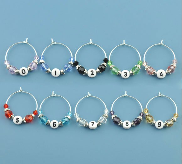 Wine Glass Charms