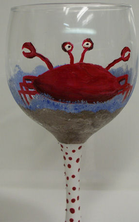 Wine Glass Painting