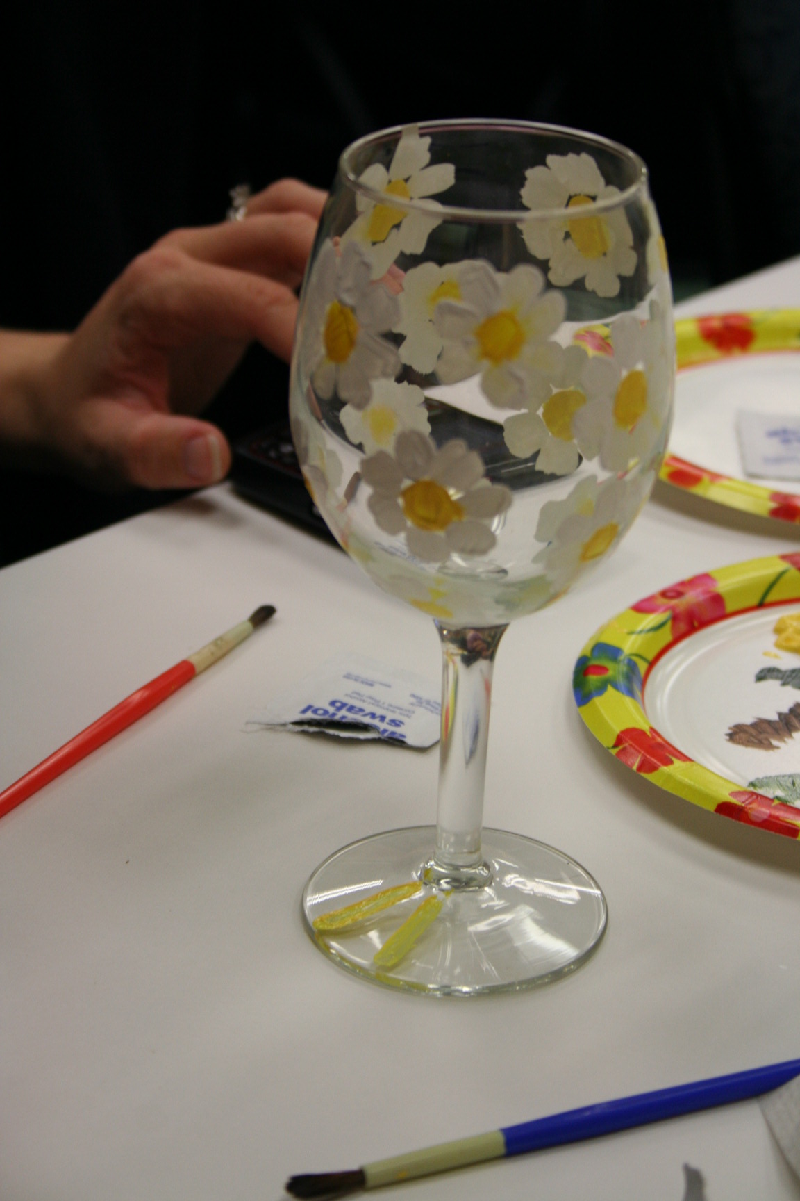 Wine Glass Painting