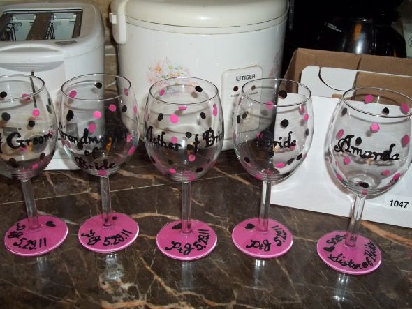 Wine Glass Painting