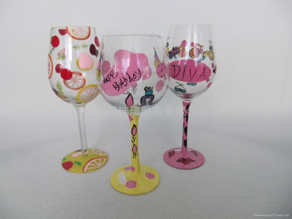 Wine Glass Painting