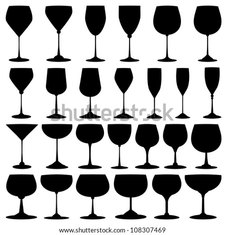 Wine Glass Vector