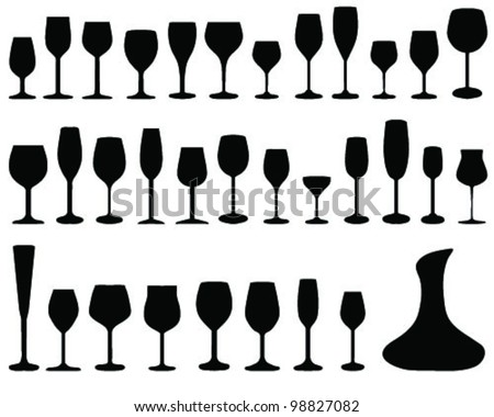 Wine Glass Vector