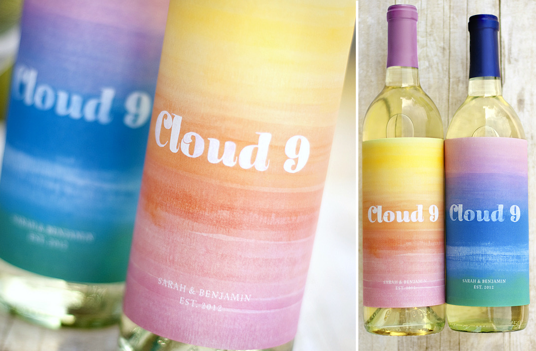 Wine Labels For Bridesmaids