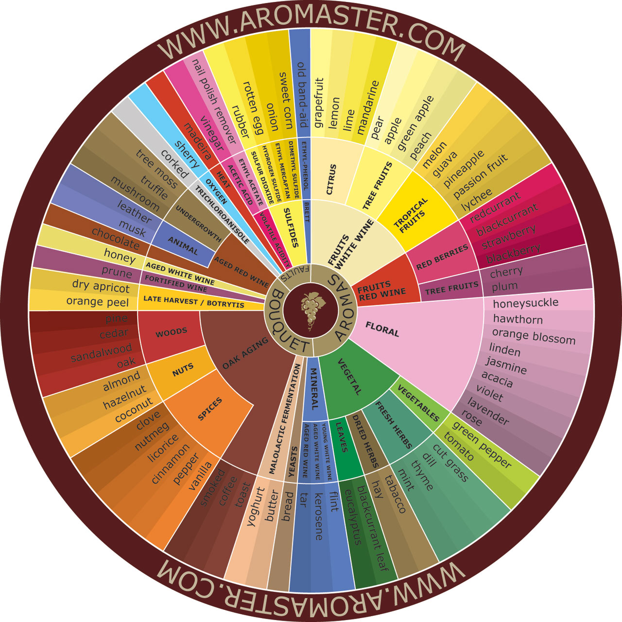 Wine Tasting Chart