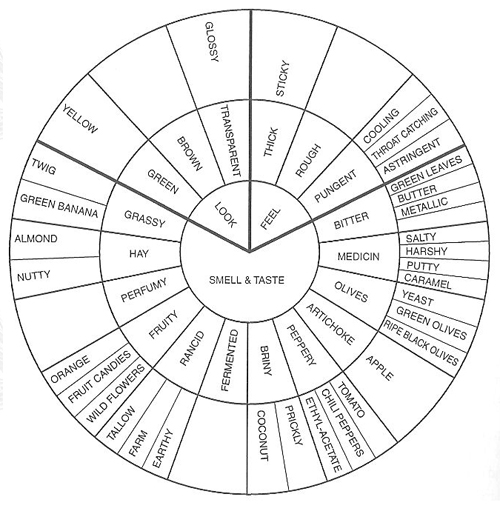 Wine Tasting Wheel