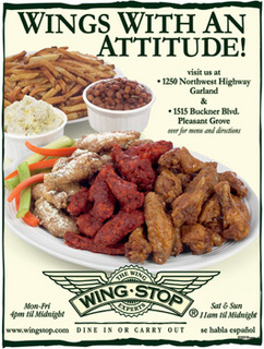 Wingstop Menu