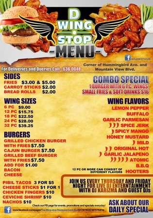 Wingstop Menu Prices