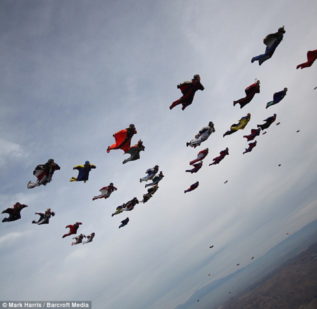 Wingsuit Skydiving