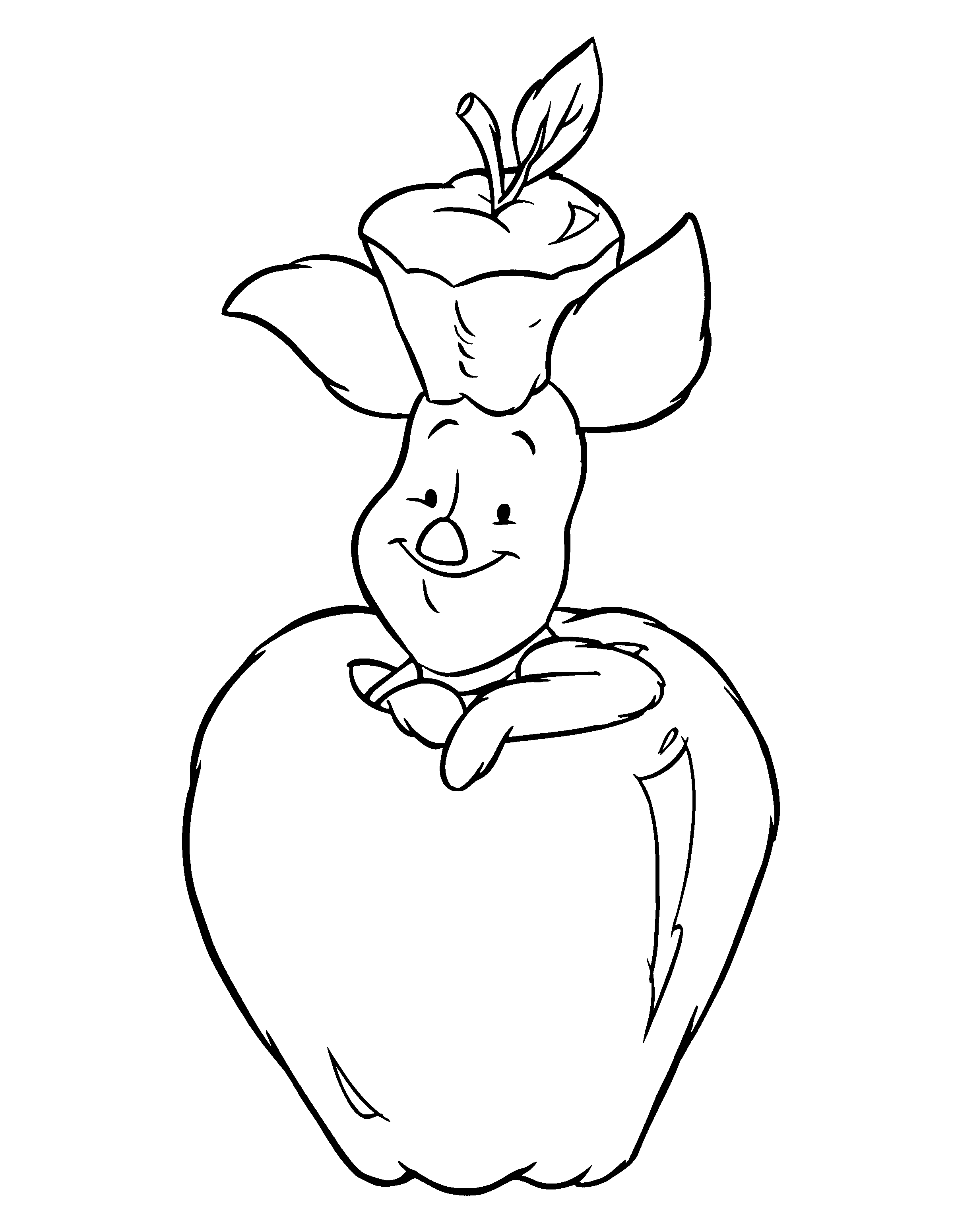 Winnie The Pooh And Friends Coloring Pages