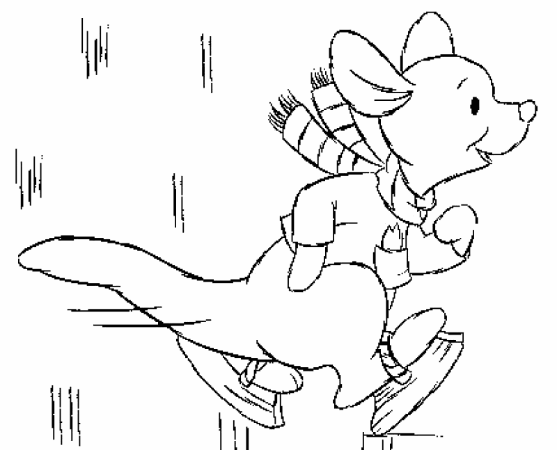 Winnie The Pooh And Friends Coloring Pages