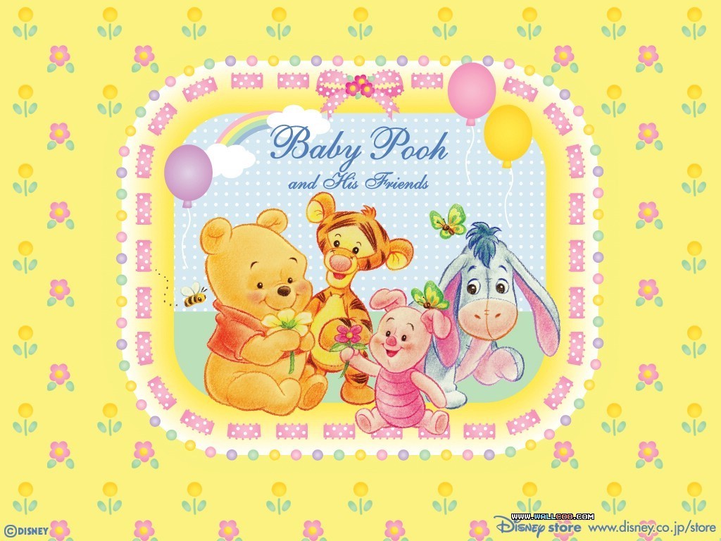 Winnie The Pooh And Friends Wallpaper