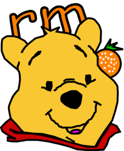 Winnie The Pooh Black And White Clipart