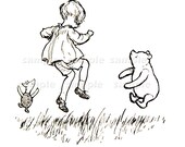 Winnie The Pooh Black And White Images