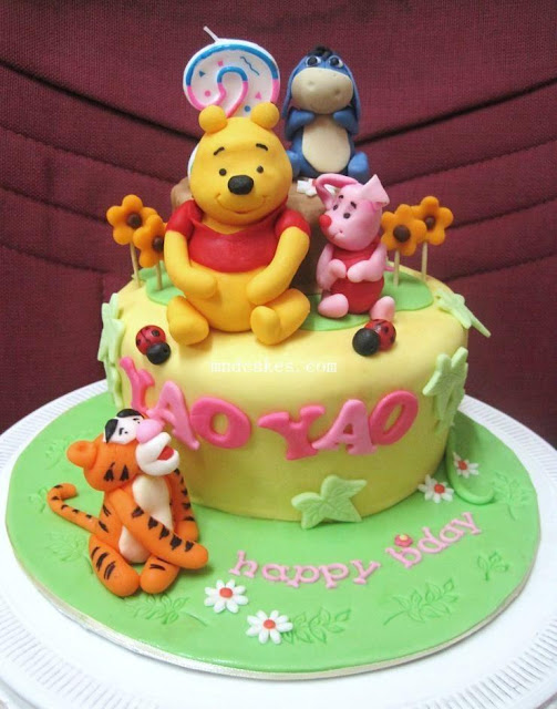 Winnie The Pooh Cake 3d