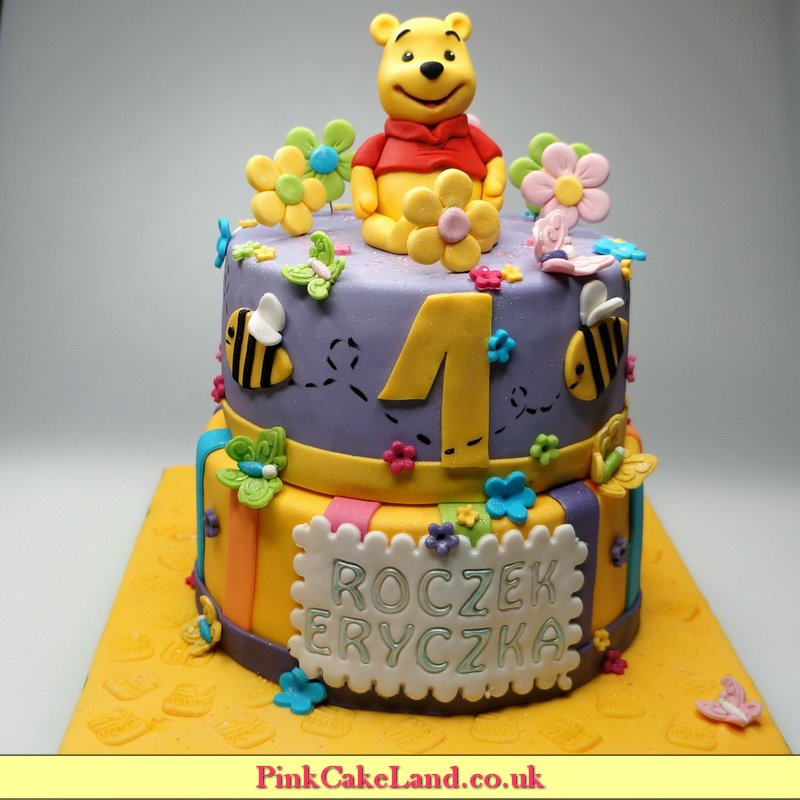 Winnie The Pooh Cake Design