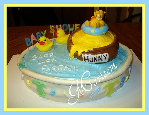 Winnie The Pooh Cakes For Baby Showers