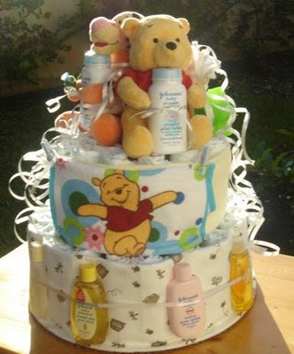 Winnie The Pooh Cakes For Baby Showers