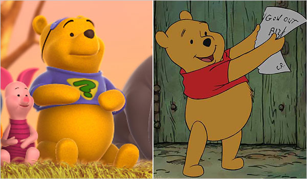 Winnie The Pooh Characters Drawings