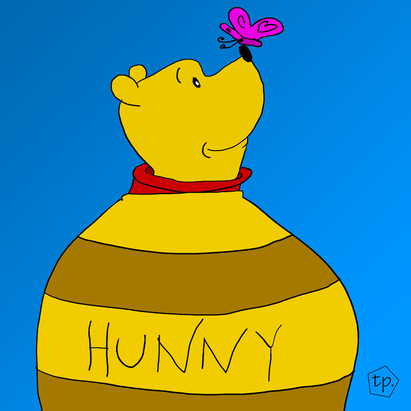 Winnie The Pooh Characters Drawings