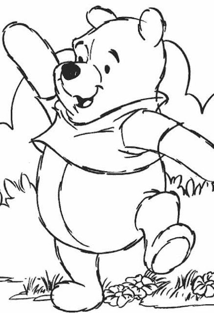 Winnie The Pooh Coloring Pages