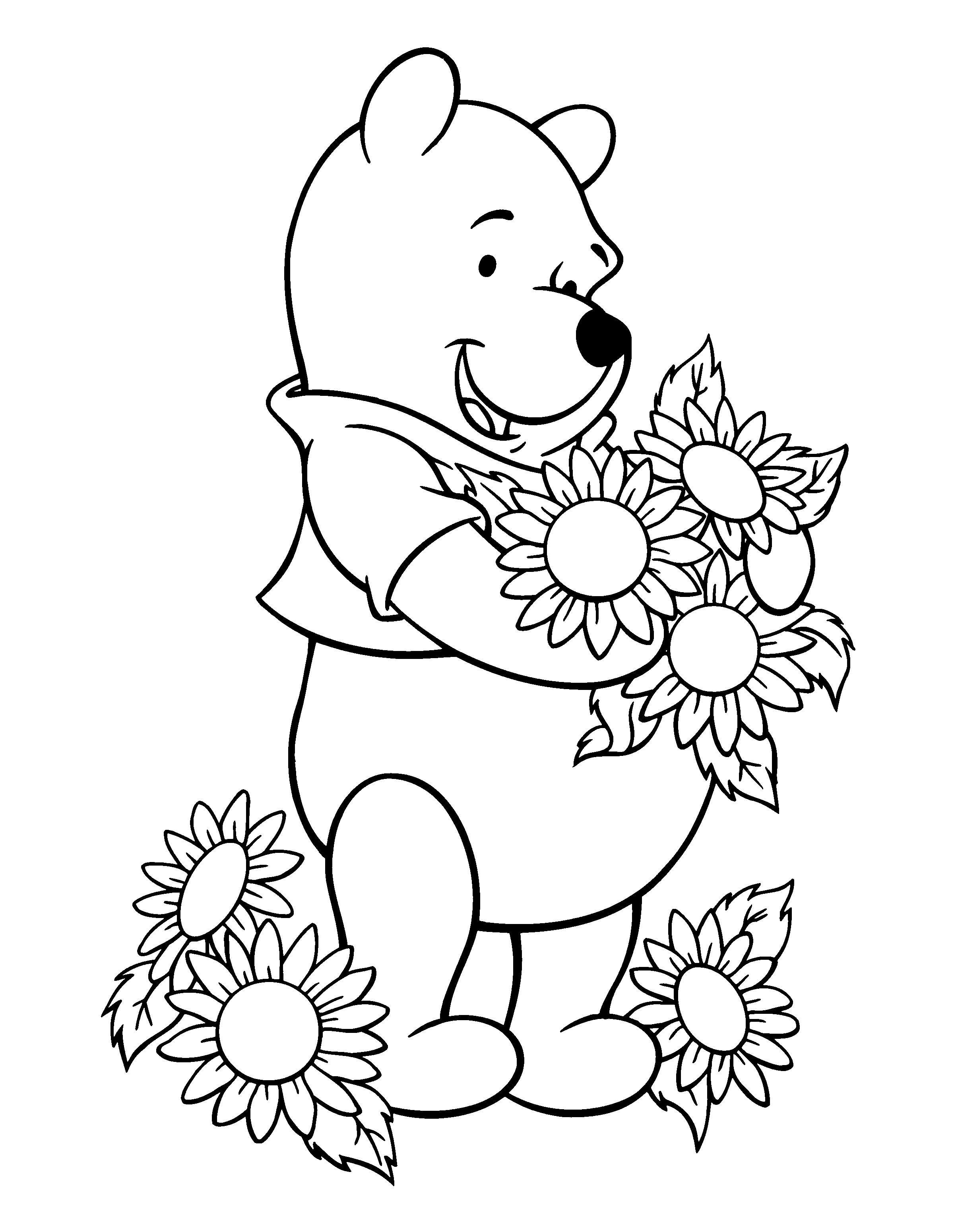 Winnie The Pooh Coloring Pages