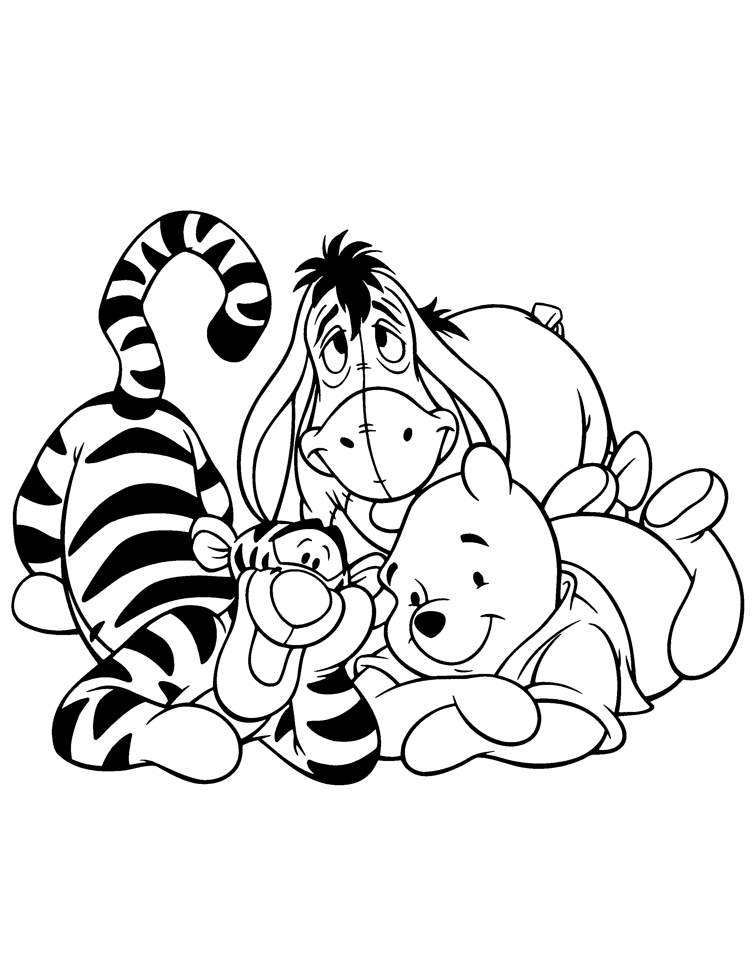 Winnie The Pooh Coloring Pages