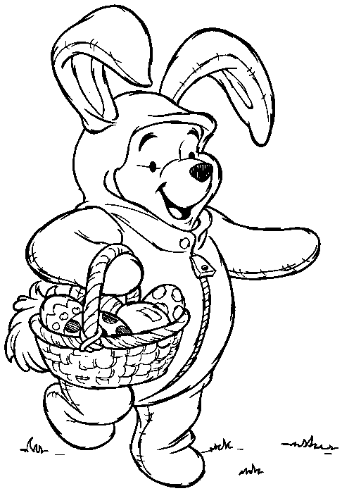 Winnie The Pooh Coloring Pages Eeyore