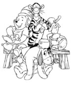 Winnie The Pooh Coloring Pages Eeyore