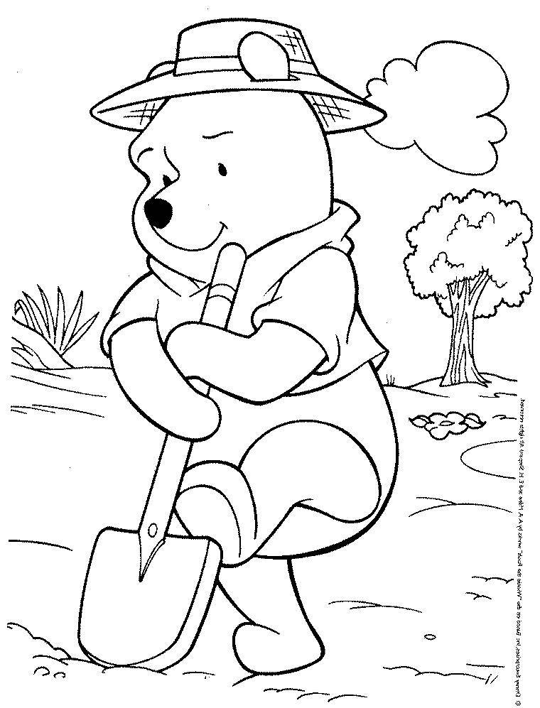 Winnie The Pooh Coloring Pages For Kids