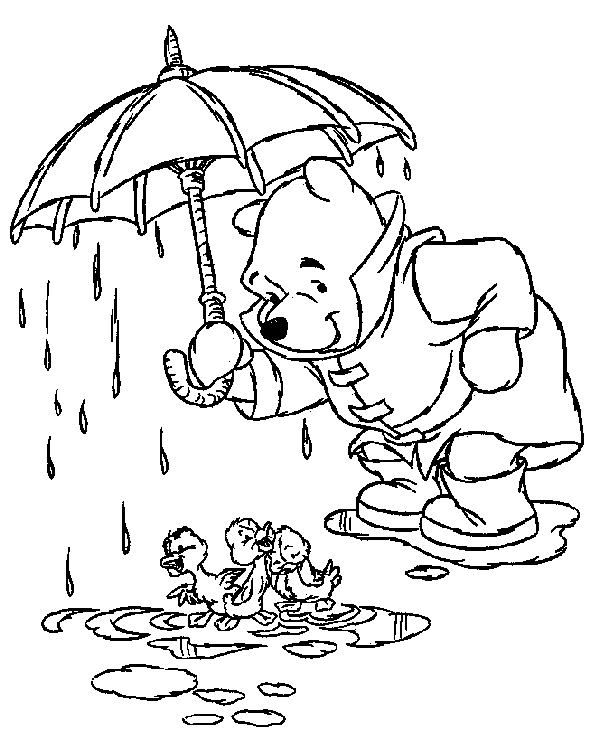 Winnie The Pooh Coloring Pages Free Printable