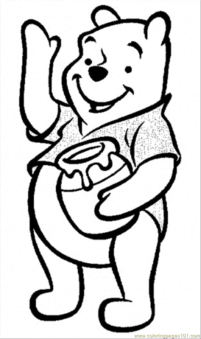 Winnie The Pooh Coloring Pages Free Printable