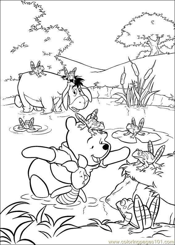 Winnie The Pooh Coloring Pages Pdf