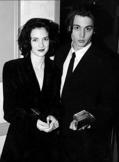 Winona Ryder And Johnny Depp