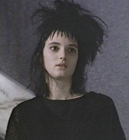 Winona Ryder Beetlejuice Hair