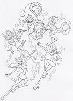 Winx Club Coloring Pages