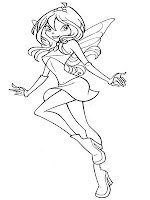 Winx Club Coloring Pages