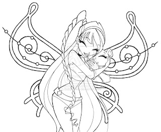 Winx Club Coloring Pages Believix