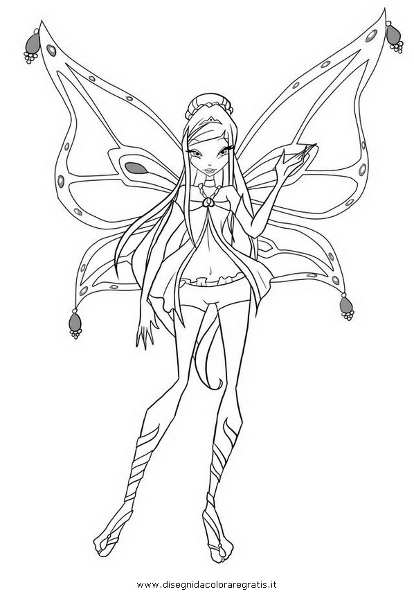 Winx Club Coloring Pages Believix