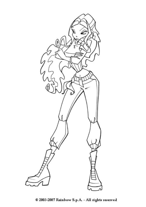 Winx Club Coloring Pages Printable