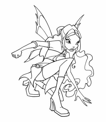 Winx Club Coloring Pages Printable