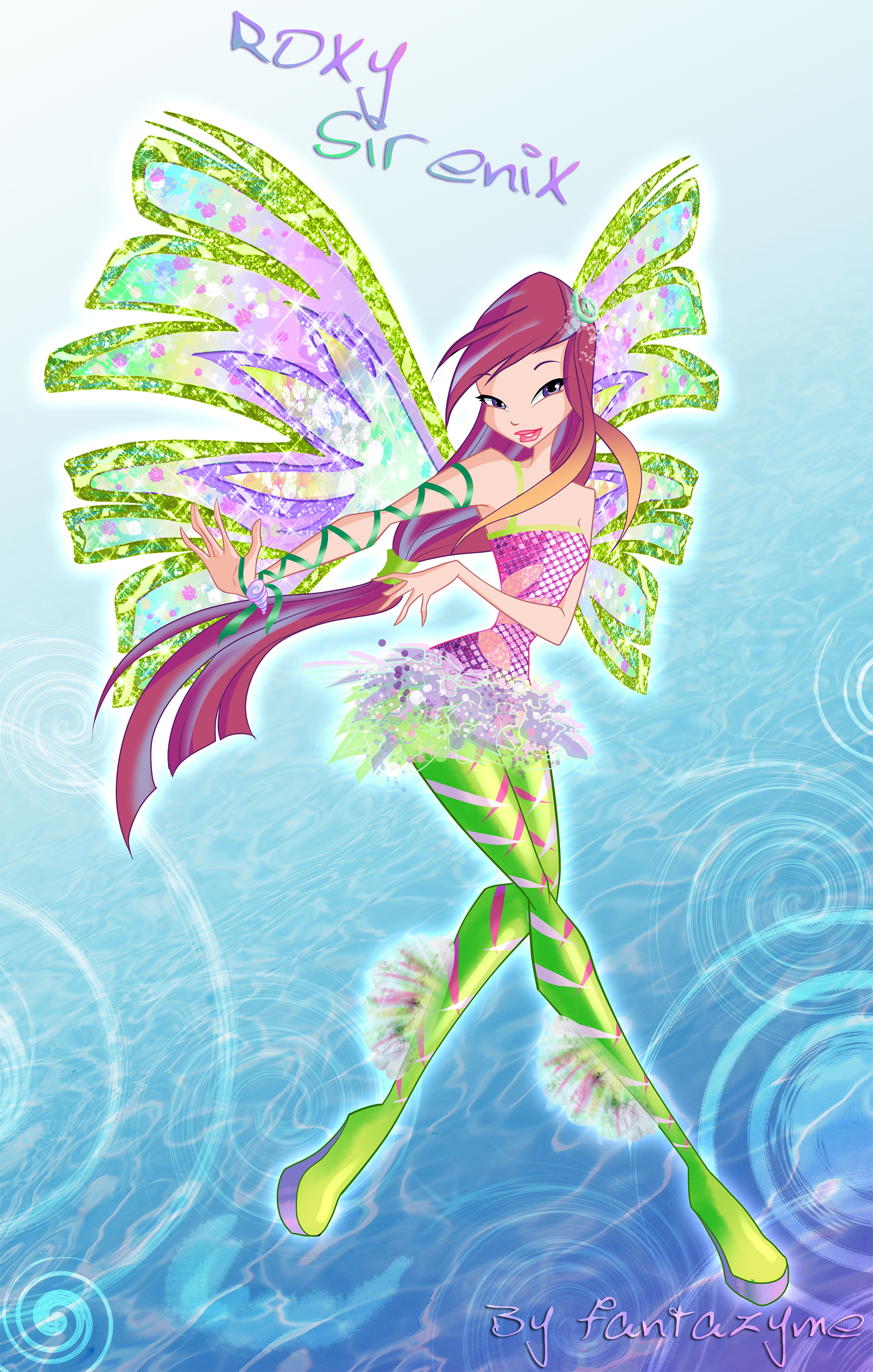 Winx Club Coloring Pages Sirenix