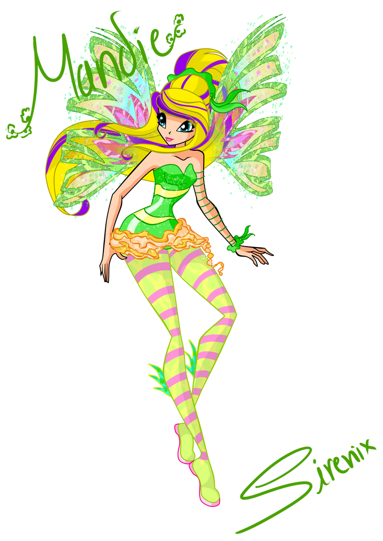 Winx Club Coloring Pages Sirenix