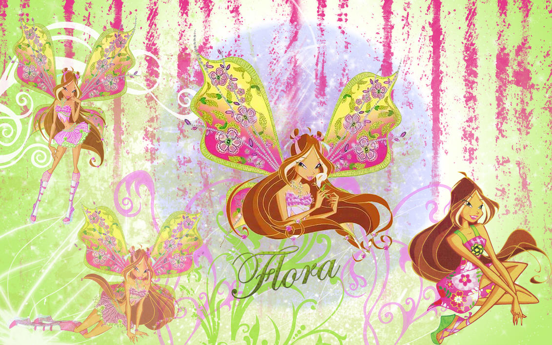 Winx Club Flora Wallpaper