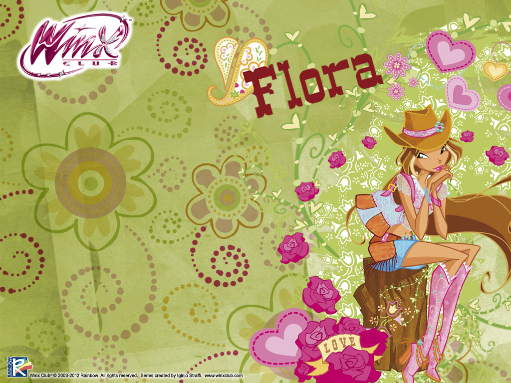 Winx Club Flora Wallpaper