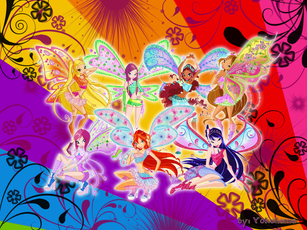 Winx Club Flora Wallpaper