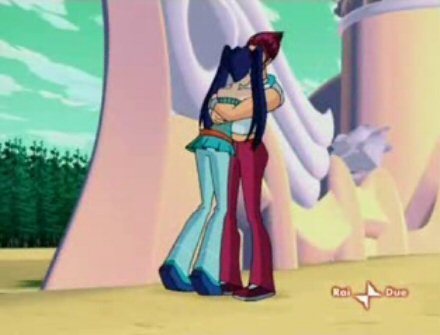 Winx Club Musa And Riven Kissing