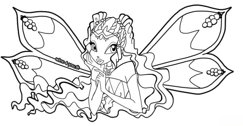 Winx Club Season 5 Coloring Pages