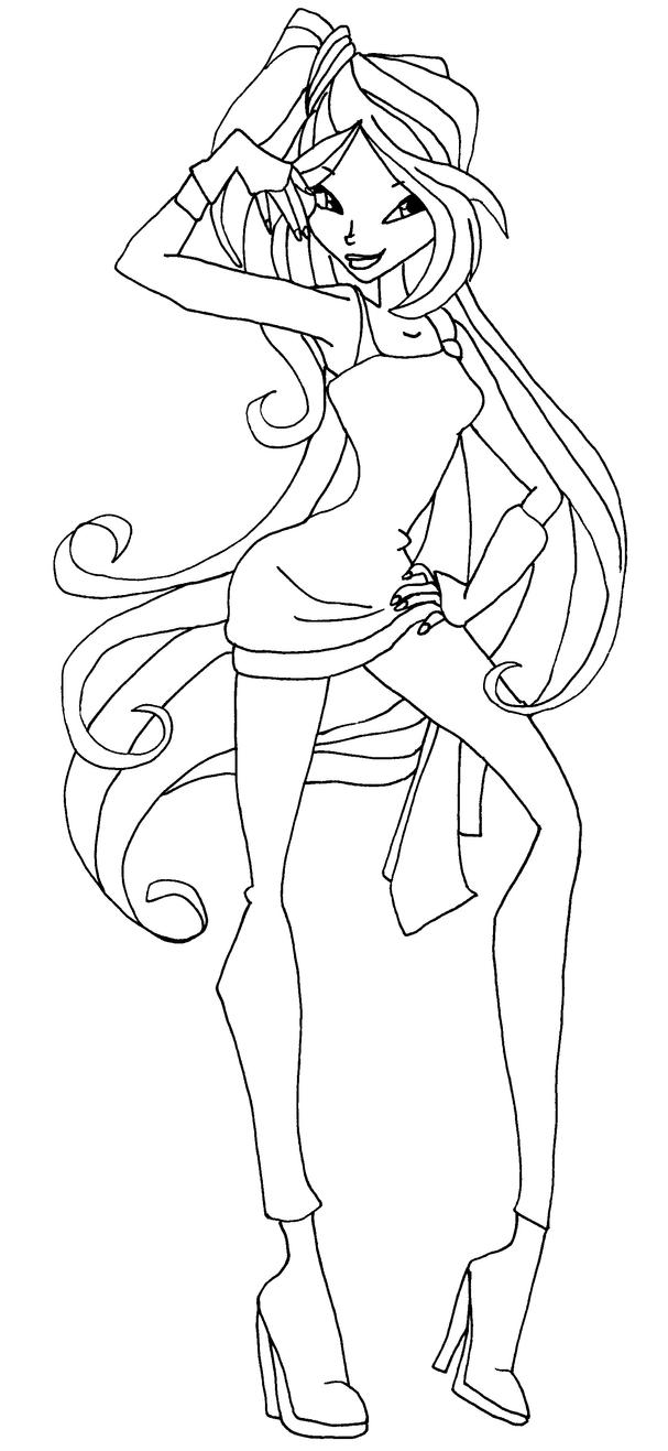 Winx Club Season 5 Coloring Pages