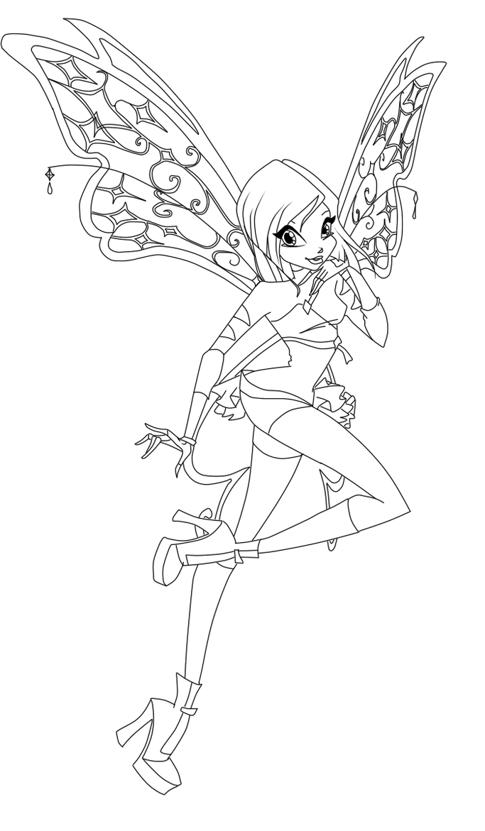 Winx Club Season 5 Coloring Pages